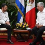 Zoé Robledo se reúne con presidente de Cuba para fortalecer cooperación en salud