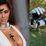 Kim Kardashian presume su Optimus Bot de Tesla (VIDEO)