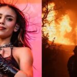 Danna Paola desata burlas y criticas en su contra tras mensaje por incendios en Los Ángeles