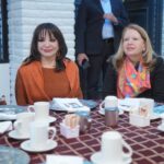 Norma Bustamante recibe a la ministra Loretta Ortiz en Mexicali